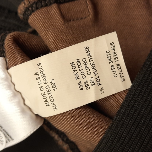 NWT, Citizens of Humanity Greyson Coated Leggings in Brown Suedette - Picture 12 of 15